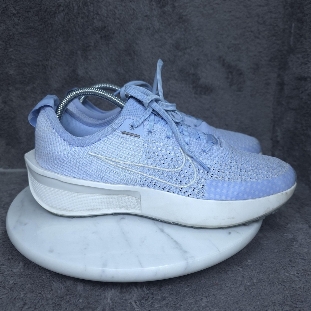 Nike Interact Run Shoes Womens 10 Blue Mesh Running Athletic Sneakers FD2292